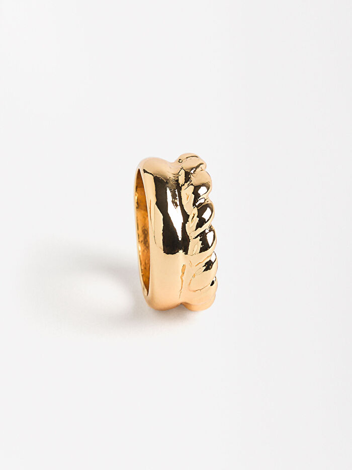 Örme Detaylı Yüzük