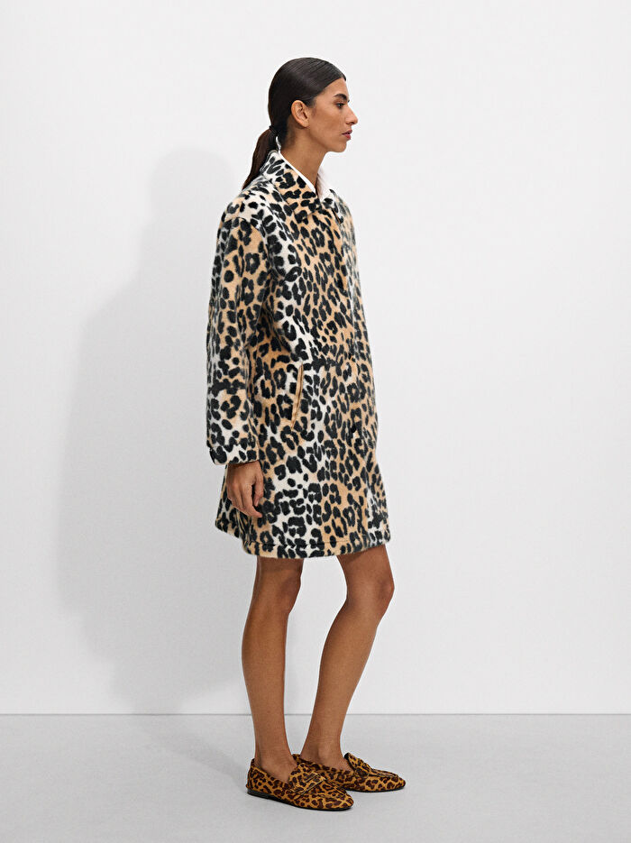 Leopar Desenli Kaban