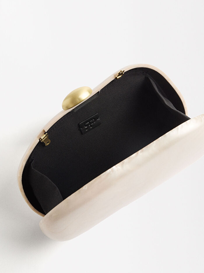 Party Patent Clutch Çanta