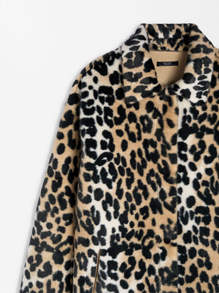 Leopar Desenli Kaban