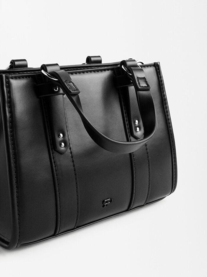 Party Patent Tote Çanta