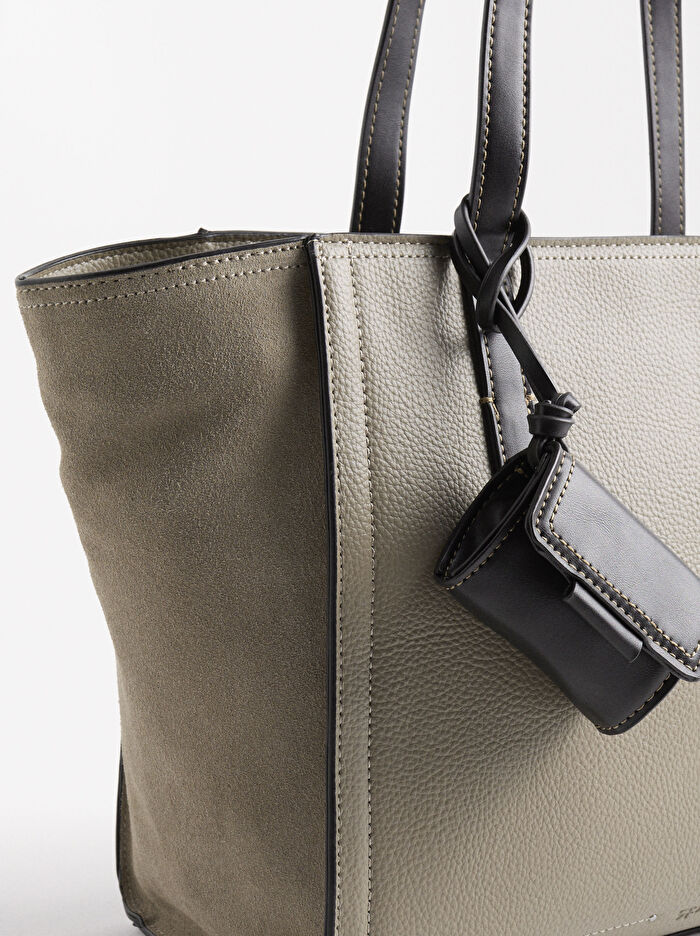 Deri Shopper çanta