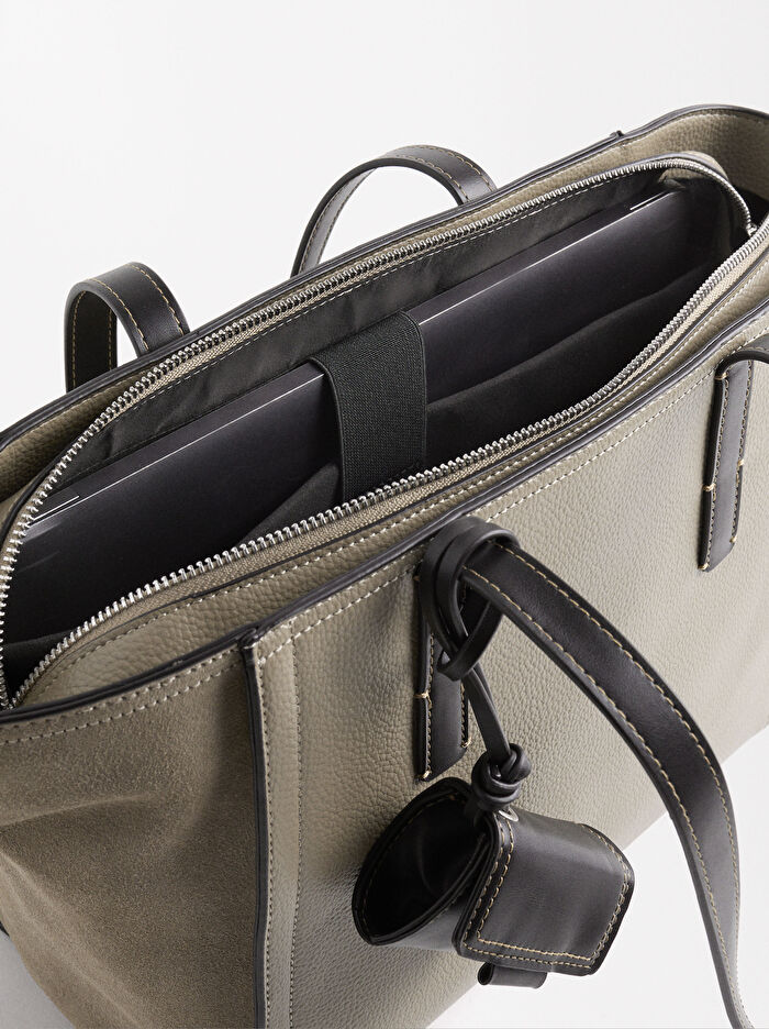 Deri Shopper çanta