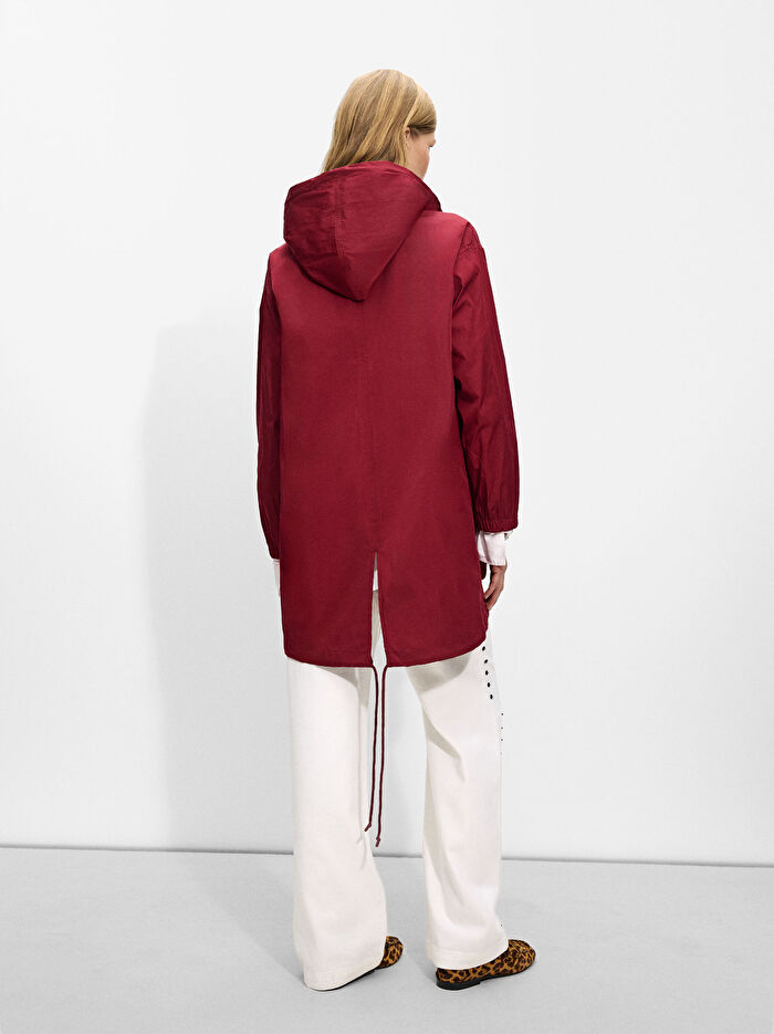 Yüksek Yakalı Parka