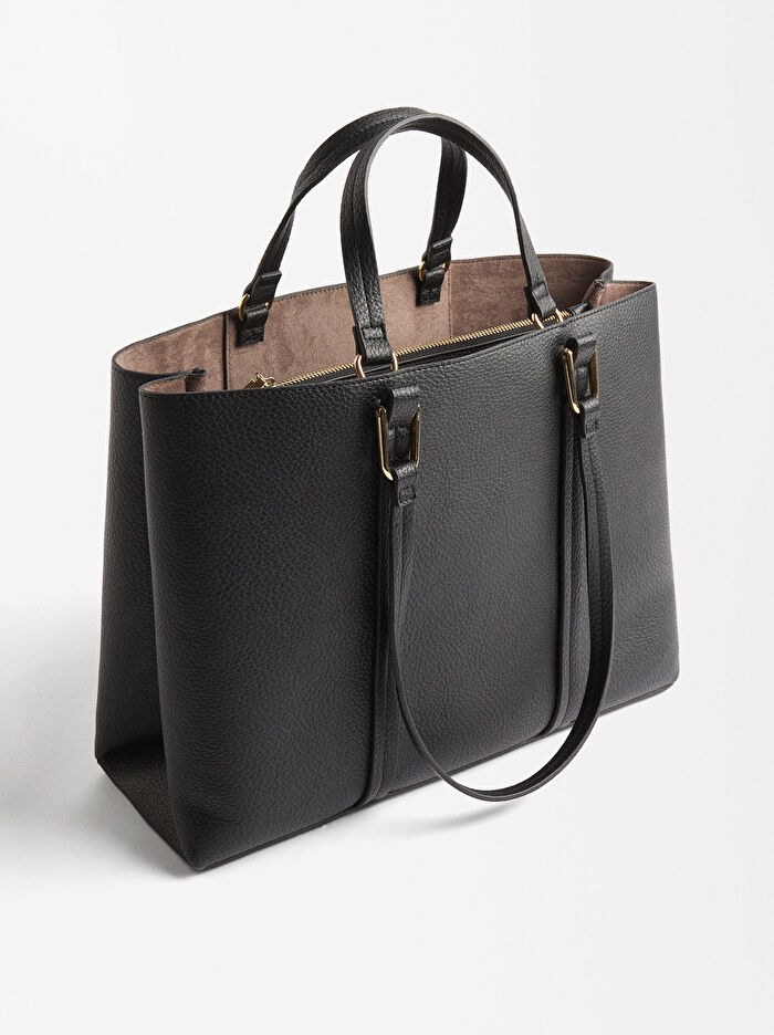 Çift Saplı Shopper Çanta