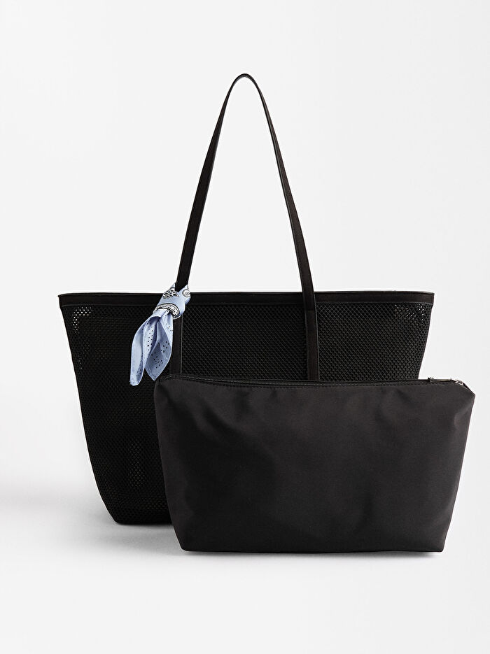 Örme Shopper Çanta