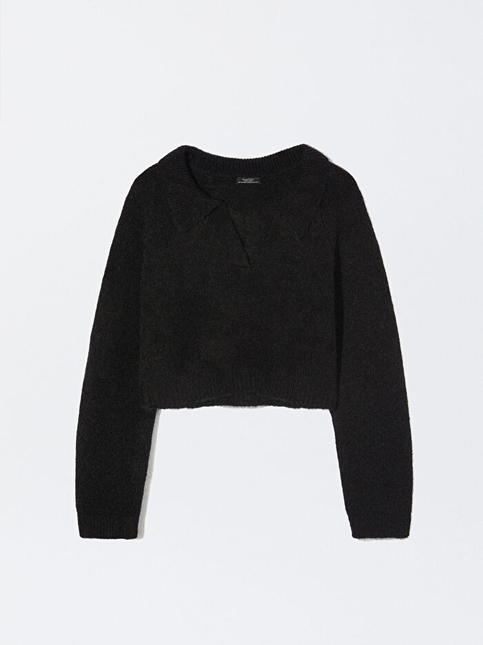 Örme Crop Kazak