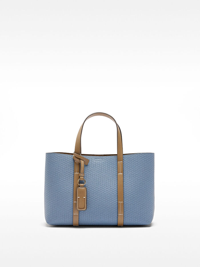 Dokulu Tote Çanta