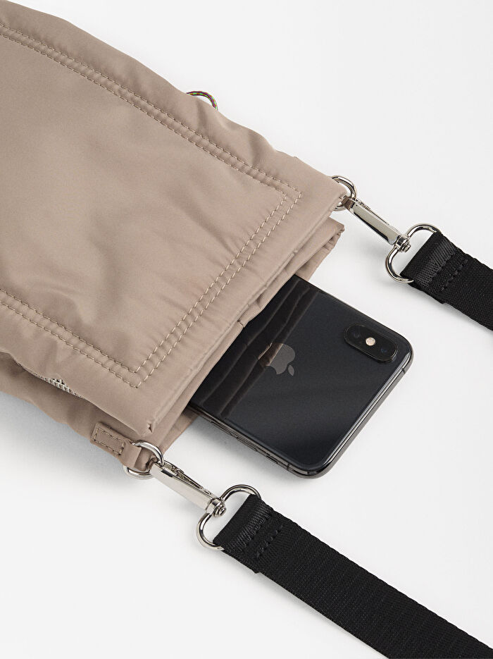 Teknik Kumaş Çapraz Askılı Çanta