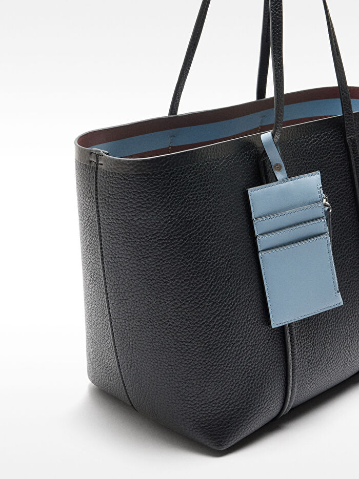 Çıkarılabilir Aksesuarlı Shopper Çanta