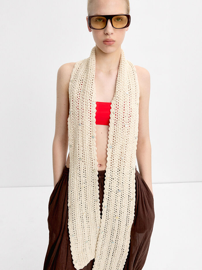 Pamuk Kumaşlı Fular