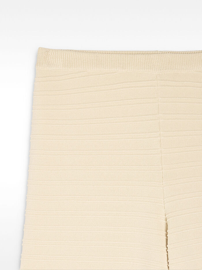 Fitilli Örme Pantolon