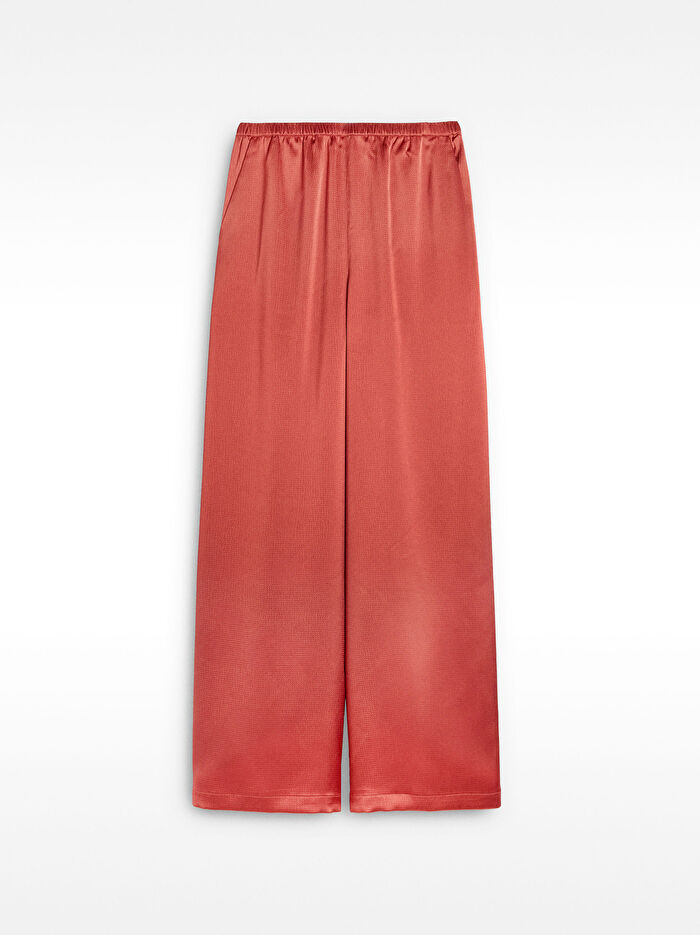 Beli Lastikli Saten Pantolon