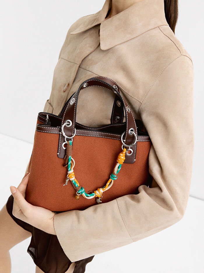 Charm'lı Tote Çanta