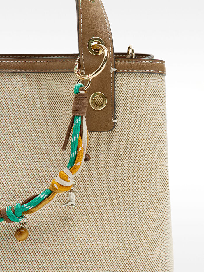 Charm'lı Tote Çanta