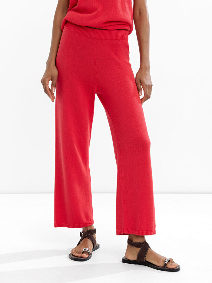 %100 Pamuk Örme Pantolon