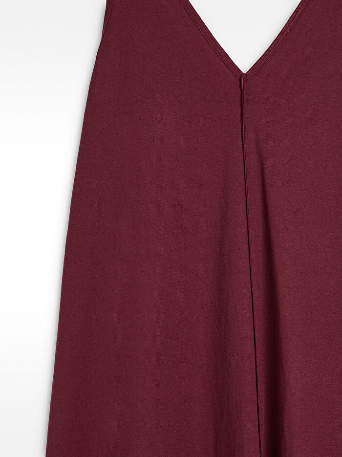 Askılı Midi Elbise