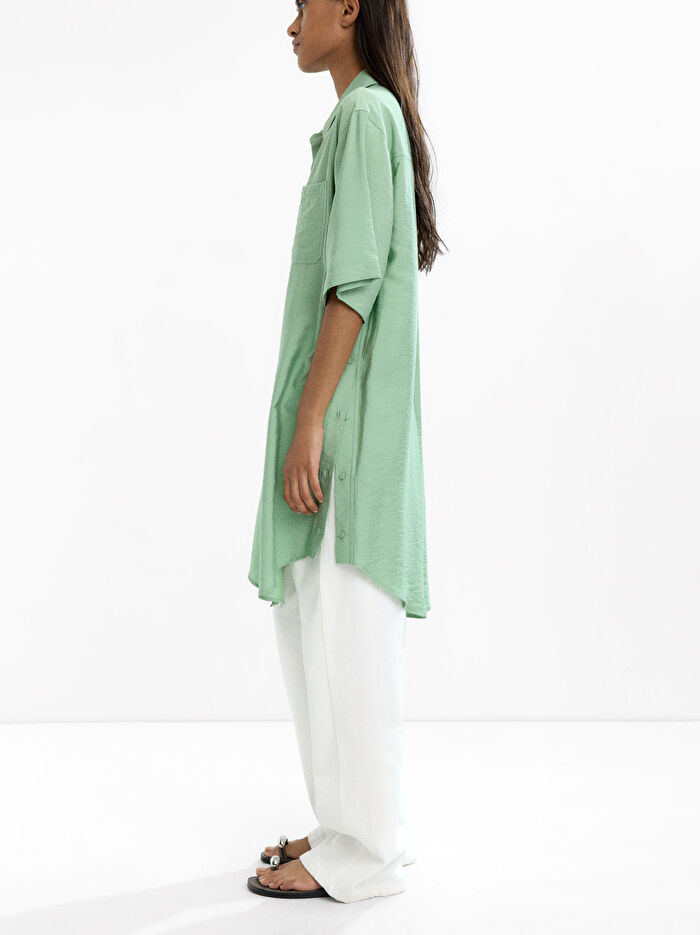 Cepli Gömlek Elbise