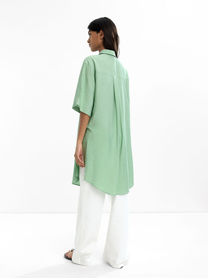 Cepli Gömlek Elbise