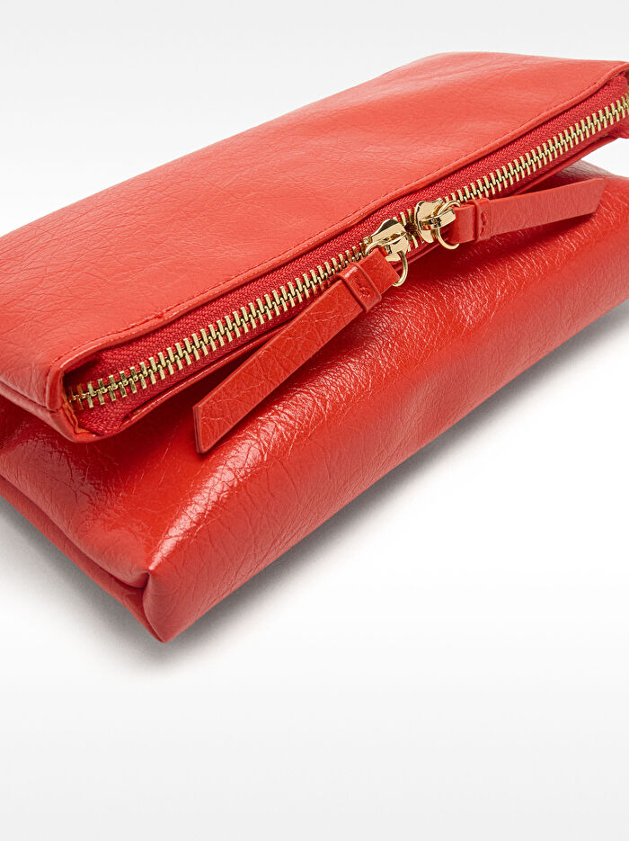 Doku Efektli Çapraz Çanta