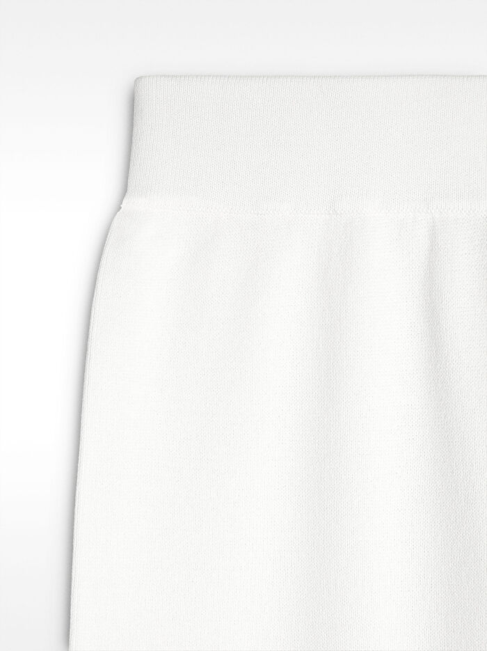 Kısa Paça Örme Pantolon