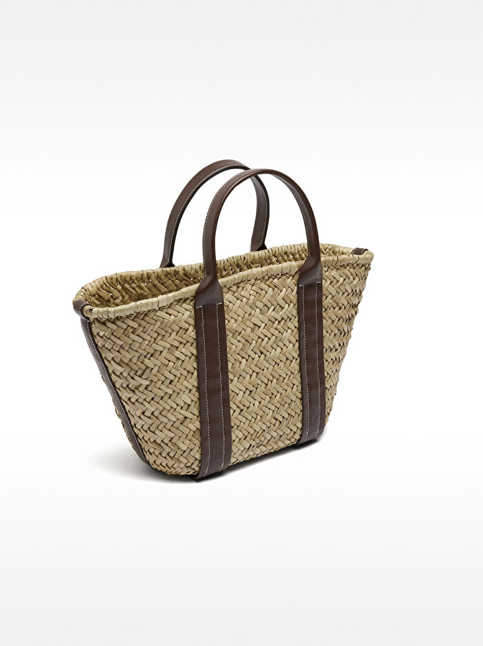 Hasır Shopper Çanta