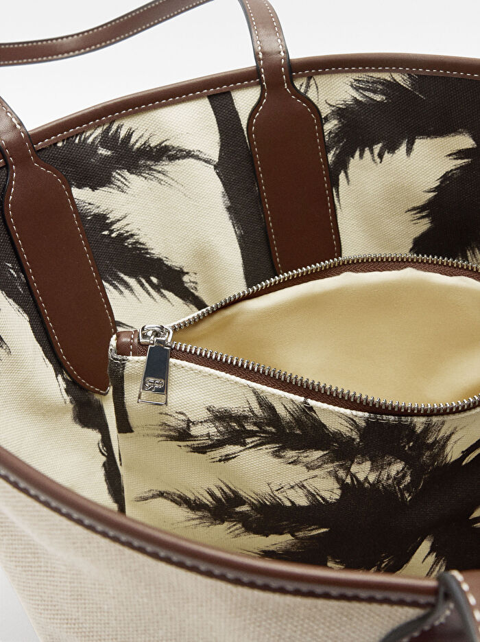 Çift Taraflı Shopper Çanta