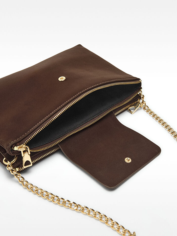 Yumuşak Dokulu Çapraz Çanta