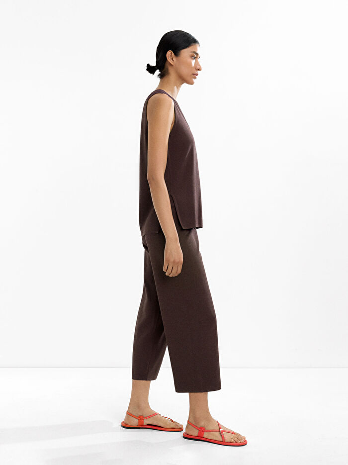 Örme Kapri Pantolon