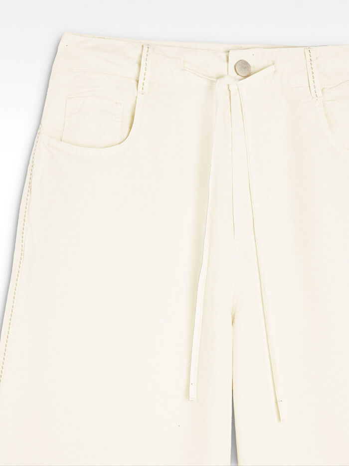 Keten Karışımlı Pantolon