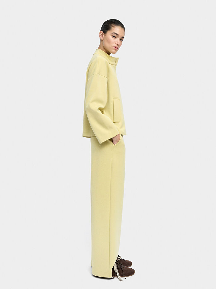 Cepli Elastik Bel Pantolon