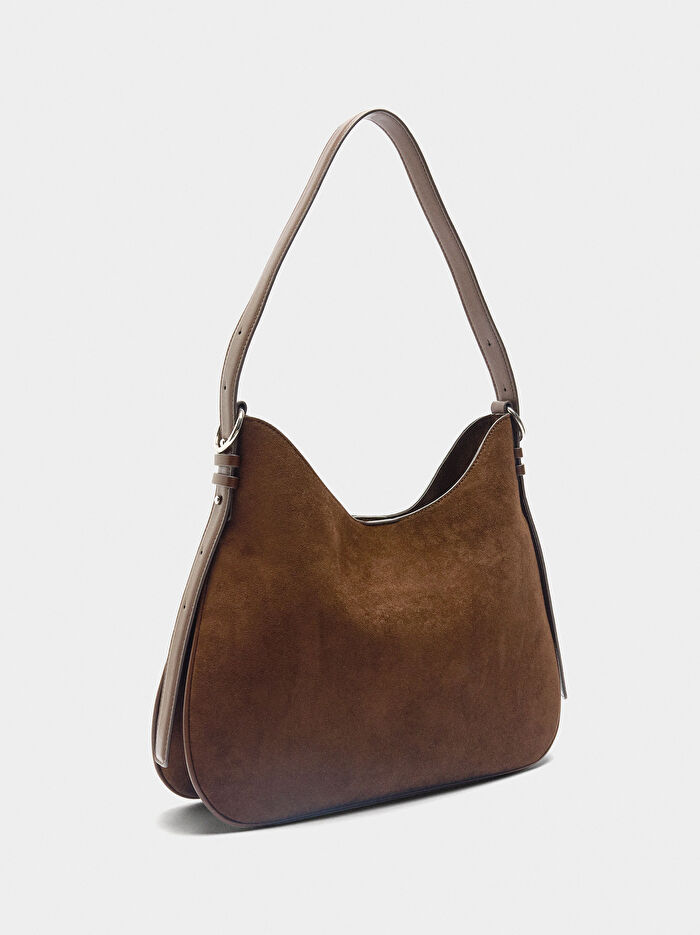 Dokulu Omuz Çantası