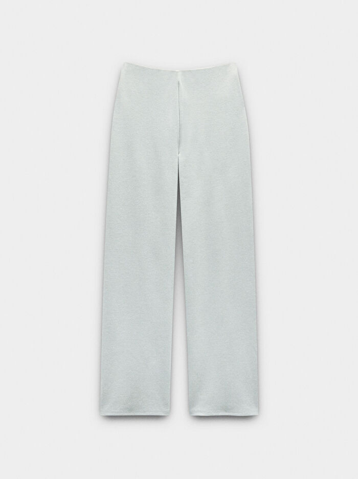 Beli Lastikli Dokulu Pantolon