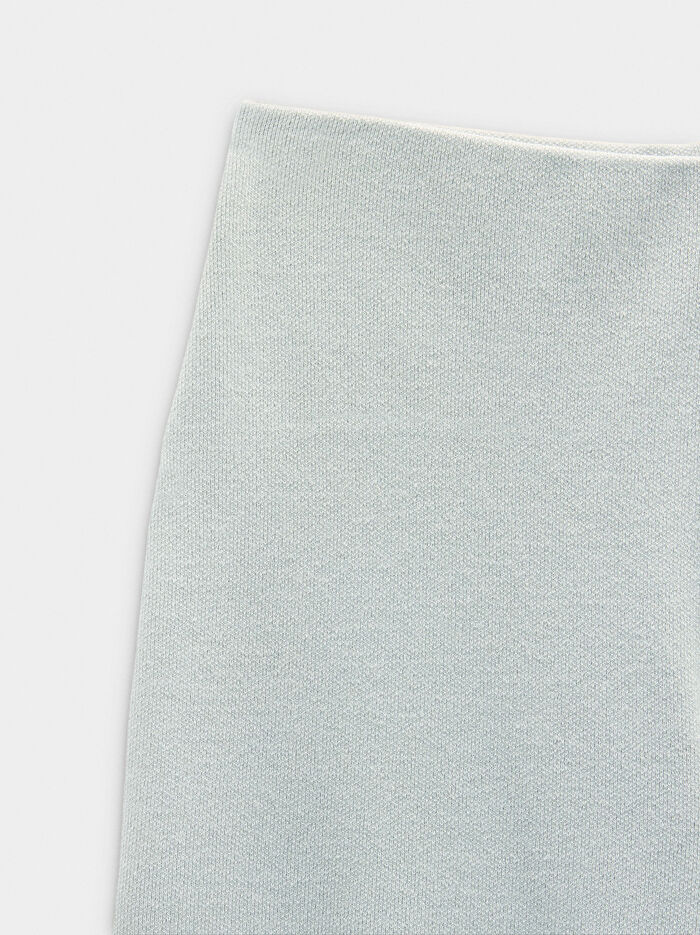 Beli Lastikli Dokulu Pantolon