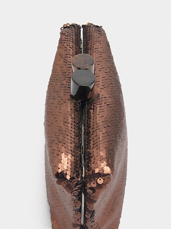 Payetli Party Çanta