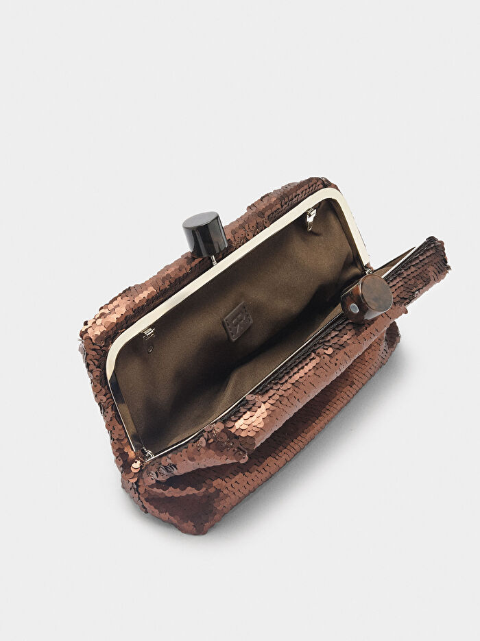 Payetli Party Çanta