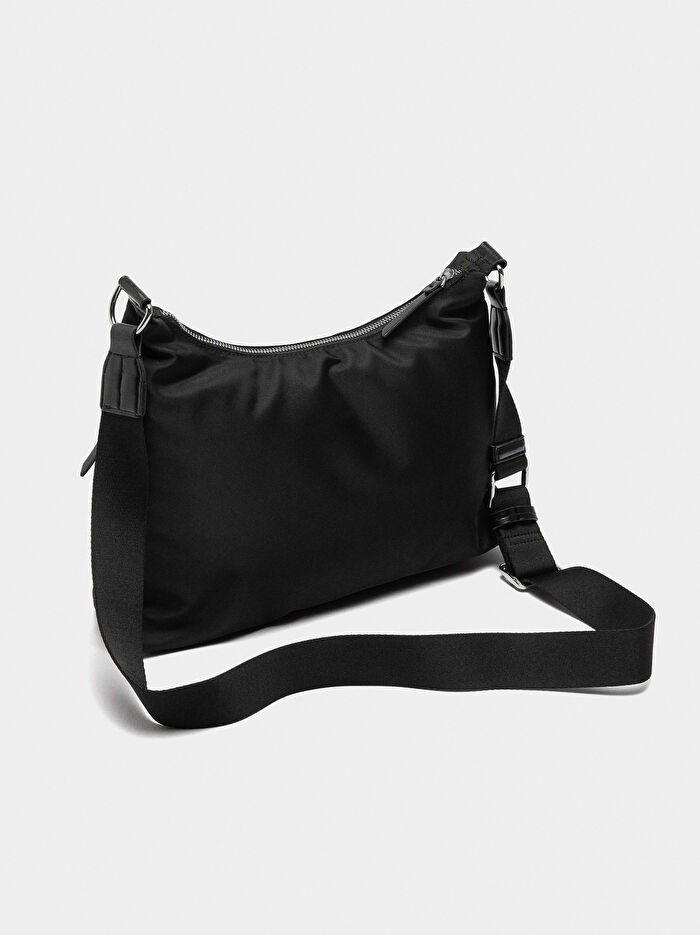 Teknik Kumaş Çapraz Askılı Çanta