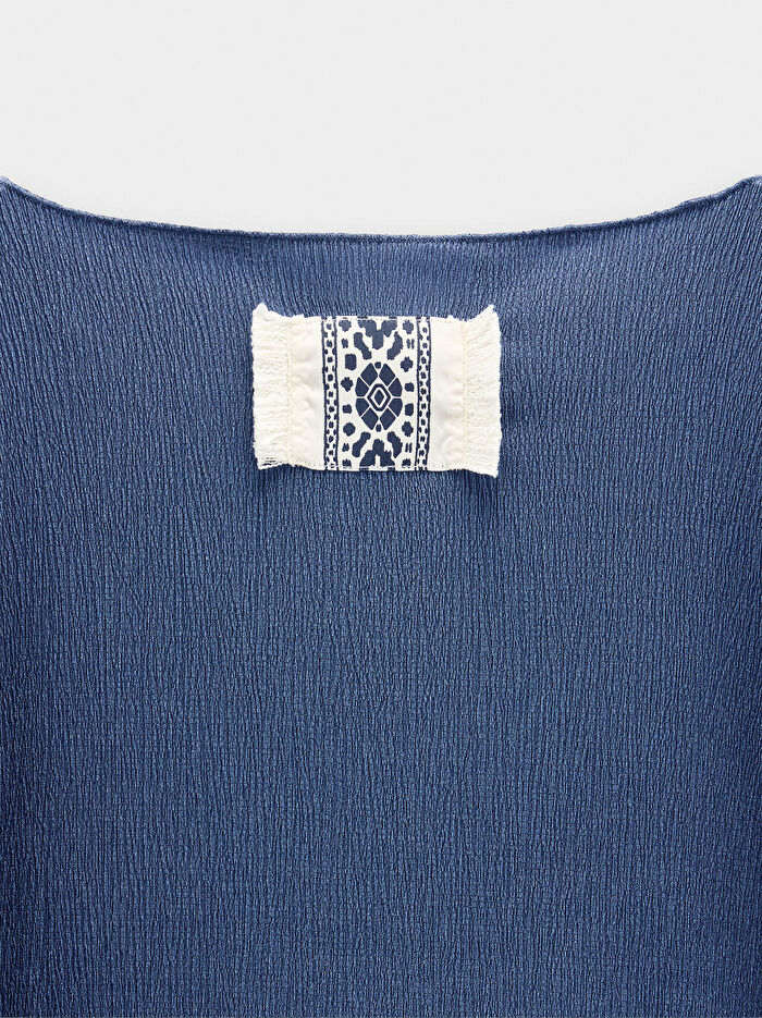 Buruşuk Efektli Bluz