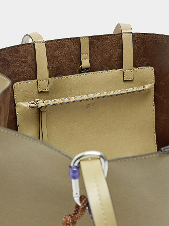 Charm'lı Shopper Çanta