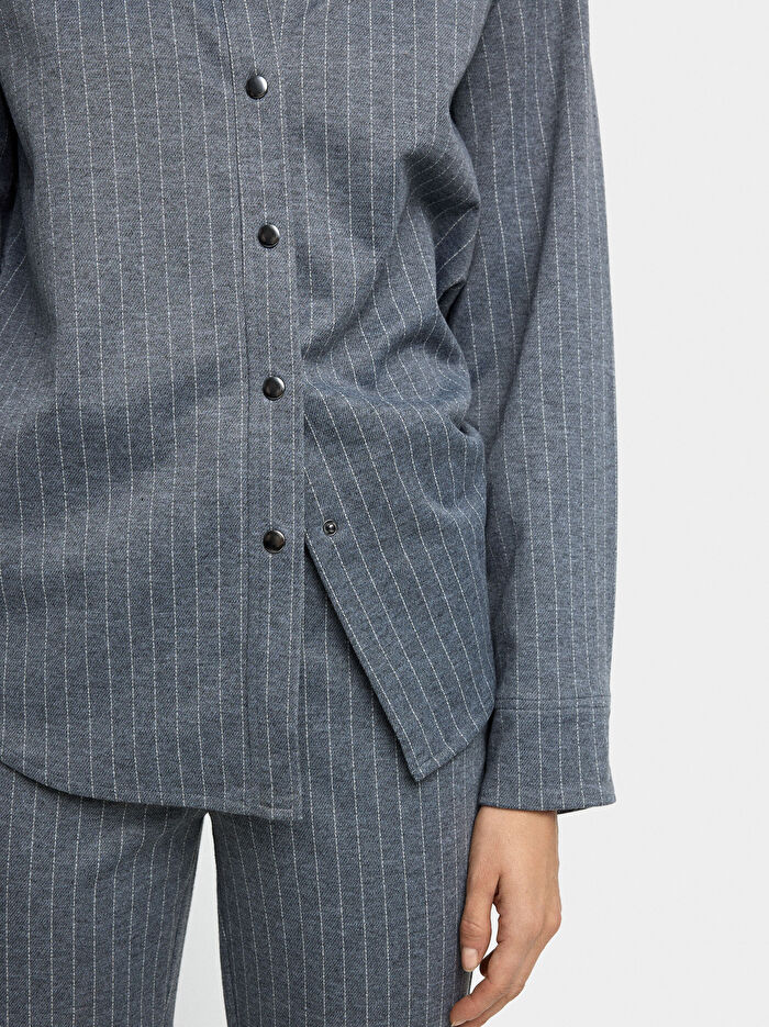 İnce Çizgili Pantolon