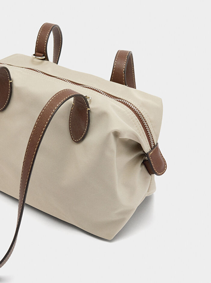 Teknik Kumaş Shopper Çanta S