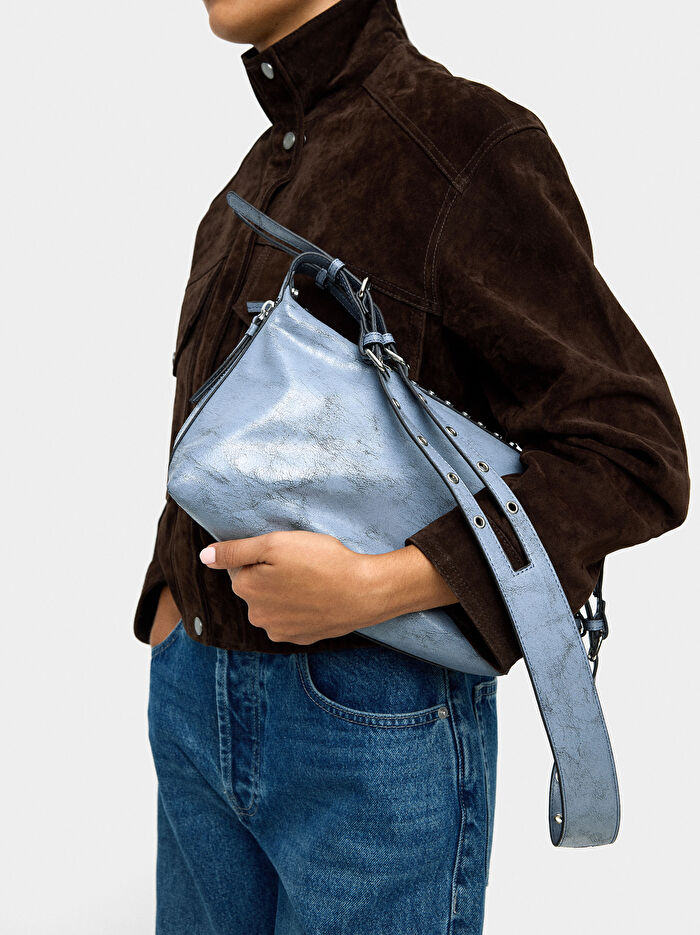 Zımba Detaylı Omuz Çantası