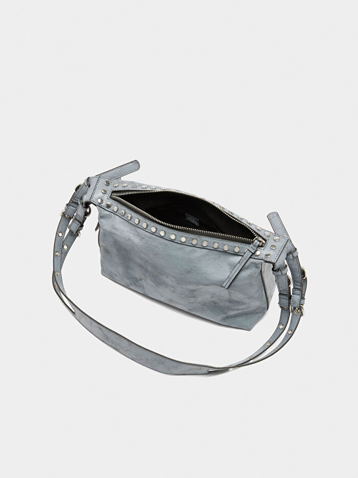 Zımba Detaylı Omuz Çantası