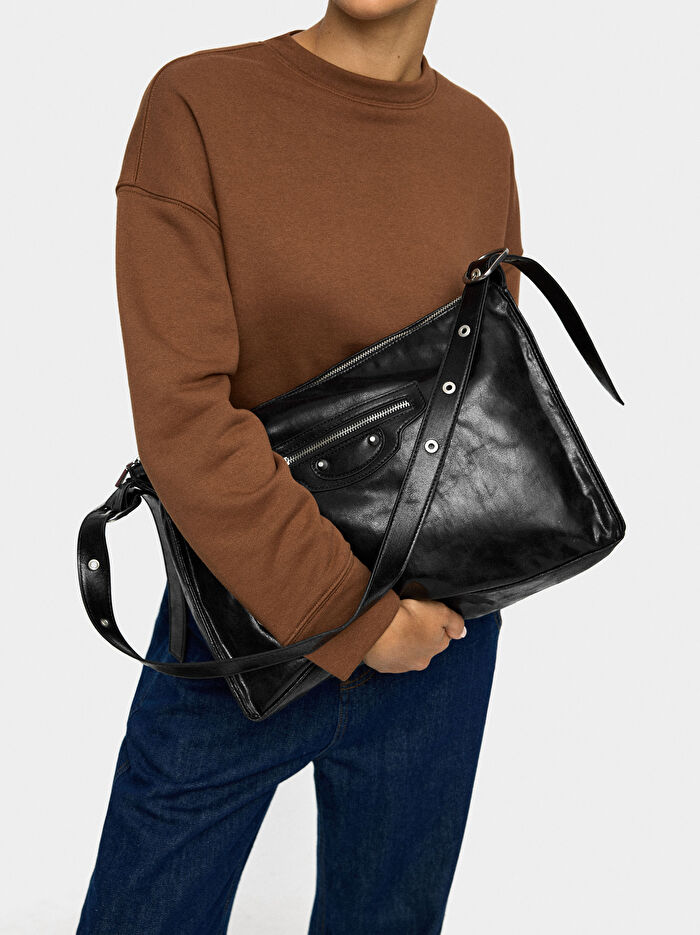 Eskitme Efektli El Çantası