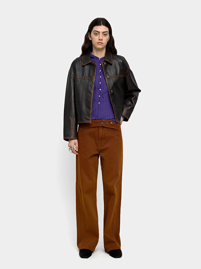 %100 Pamuk Denim Pantolon