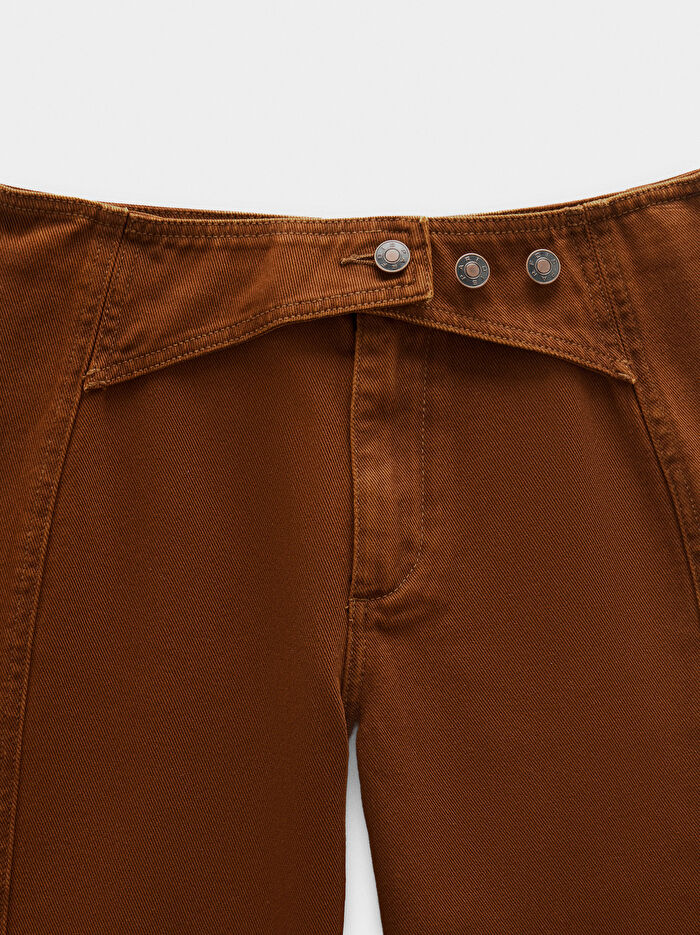 %100 Pamuk Denim Pantolon