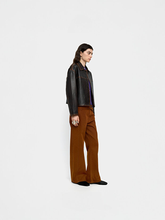 %100 Pamuk Denim Pantolon