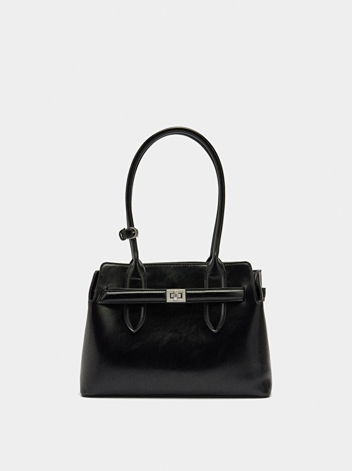 Kemerli Tote Çanta