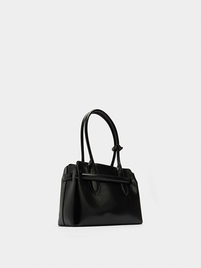 Kemerli Tote Çanta