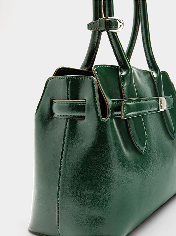 Kemerli Tote Çanta